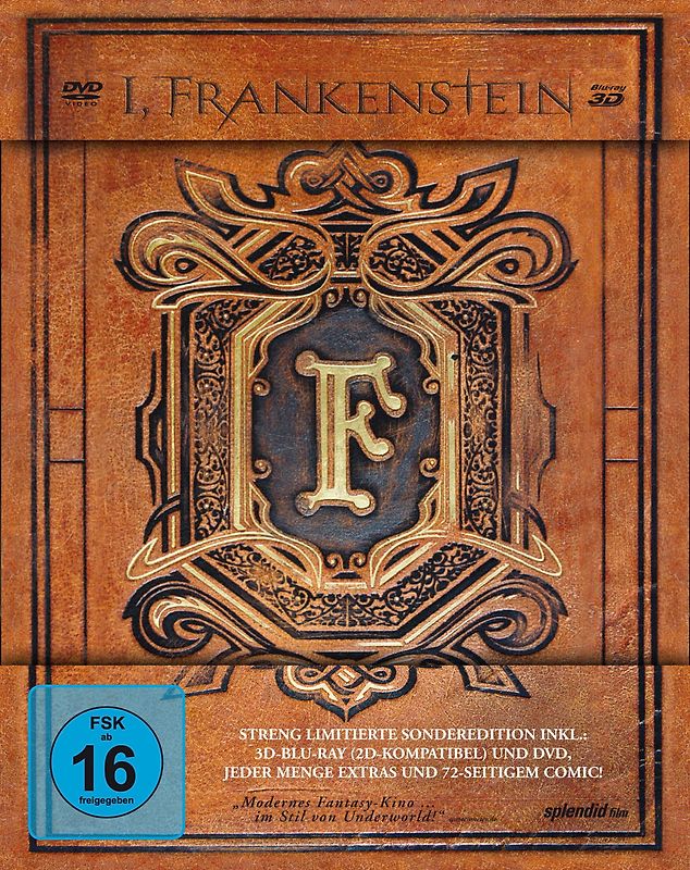 I, Frankenstein 3D [Mediabook] 3D Blu-ray Disc