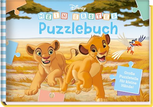 Disney: Mein erstes Puzzlebuch - Große Puzzleteile für kleine Hände!