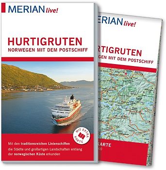 MERIAN live! Reiseführer Hurtigruten Norwegen mit dem Postschiff