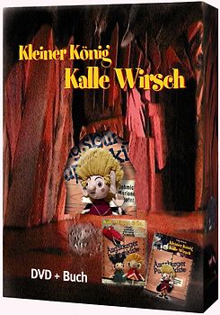 Kleiner König Kalle Wirsch S.E. inkl. Bastelbuch DVD