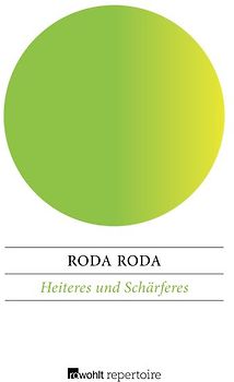 Heiteres und Schärferes