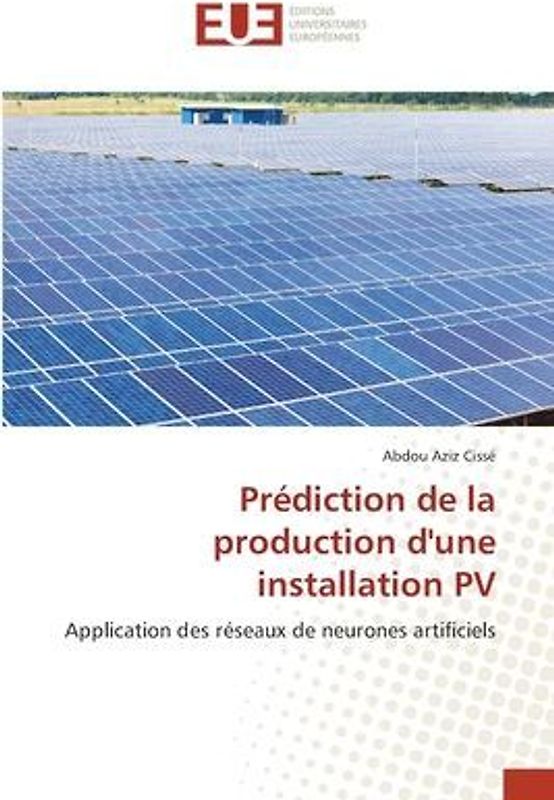 Prédiction de la production d'une installation PV