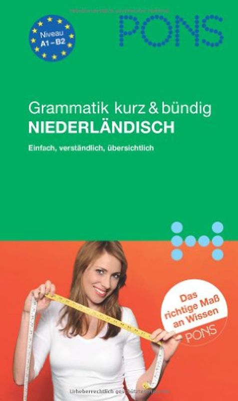 PONS Grammatik kurz & bündig - Niederländisch