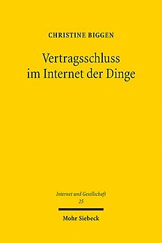 Vertragsschluss im Internet der Dinge