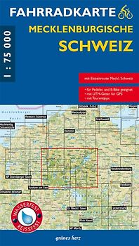 Fahrradkarte Mecklenburgische Schweiz