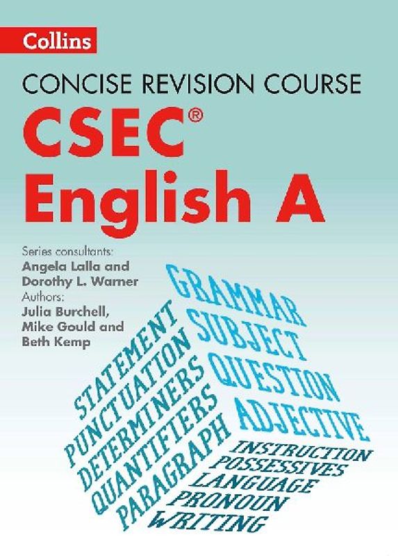 Concise Revision Course - English a - A Concise Revision Course for Csec(r)