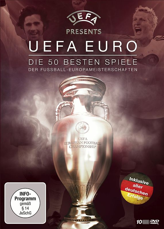 UEFA Euro - Die 50 besten Spiele [10 Discs] DVD