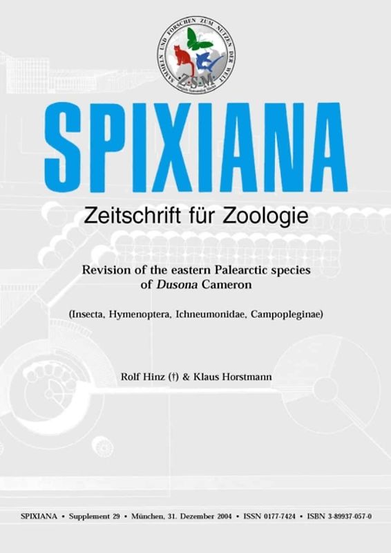 Revision of the eastern Palearctic species of Dusona Cameron