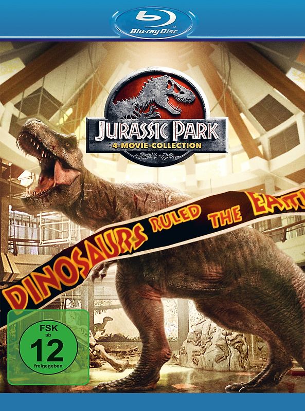 Jurassic Park 4-Movie-Collection Blu-ray Disc