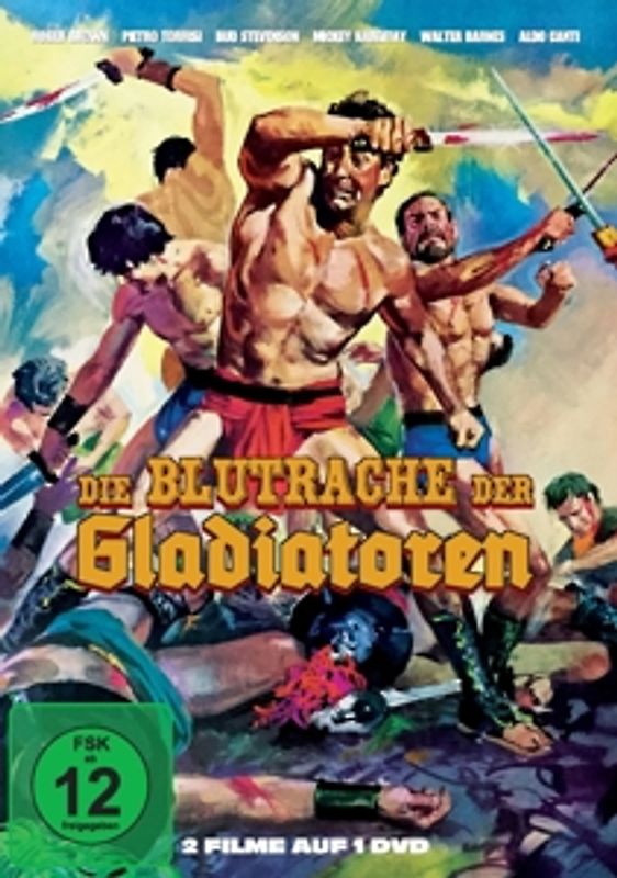 DIE BLUTRACHE DER GLADIATOREN - 2 Filme auf 1 DVD DVD
