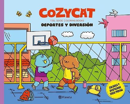 Cozy Cat 10. Deportes Y Diversión / Cozy Cat 10. Sports and Fun (Feel-Good Coloring Books)