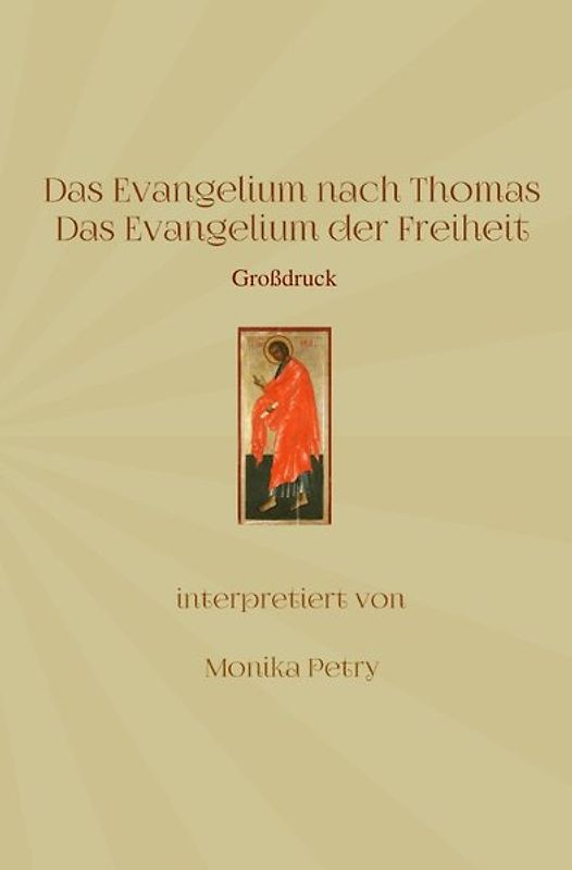 Das Evangelium nach Thomas (Großdruck)