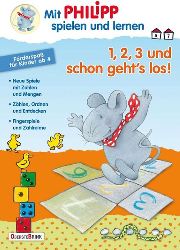 1, 2, 3 und schon geht's los!