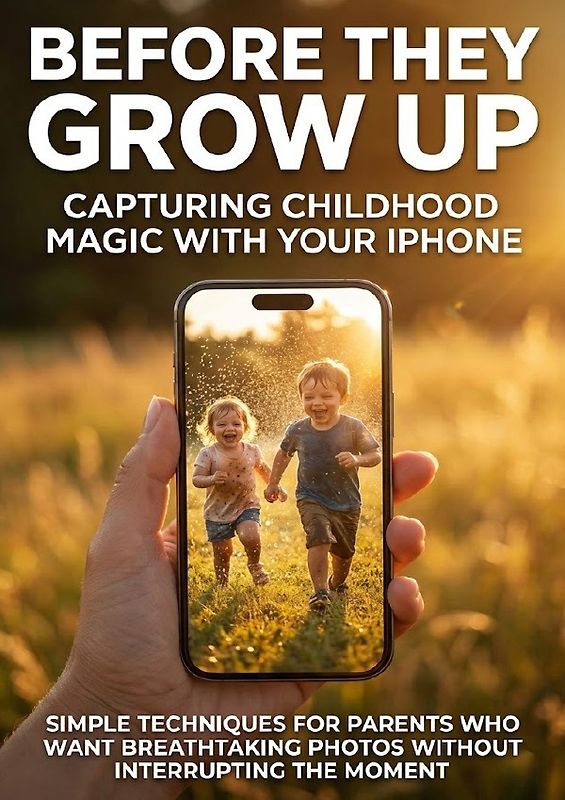 Before They Grow Up: Capturing Childhood Magic With Your iPhone