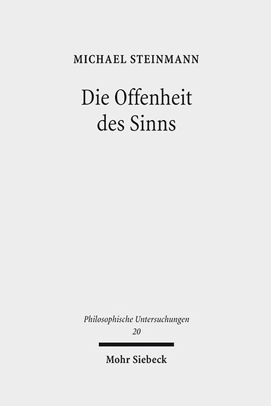 Die Offenheit des Sinns