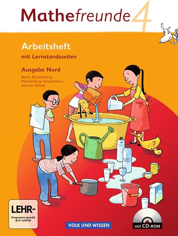Mathefreunde - Ausgabe Nord 2010 (Berlin, Brandenburg, Mecklenburg-Vorpommern, Sachsen-Anhalt) - 4. Schuljahr