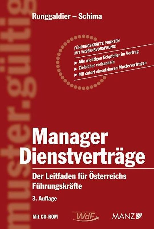 Manager Dienstverträge