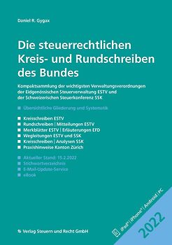 Die steuerrechtlichen Kreis- und Rundschreiben des Bundes 2022