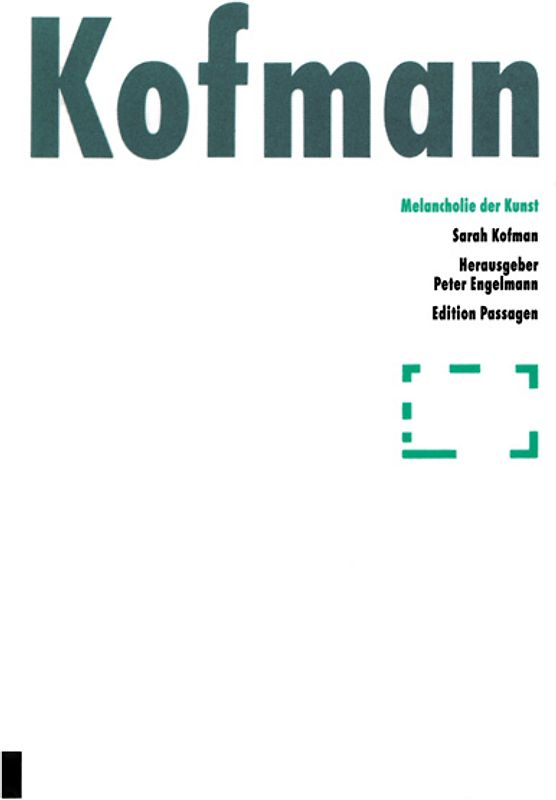 Melancholie der Kunst