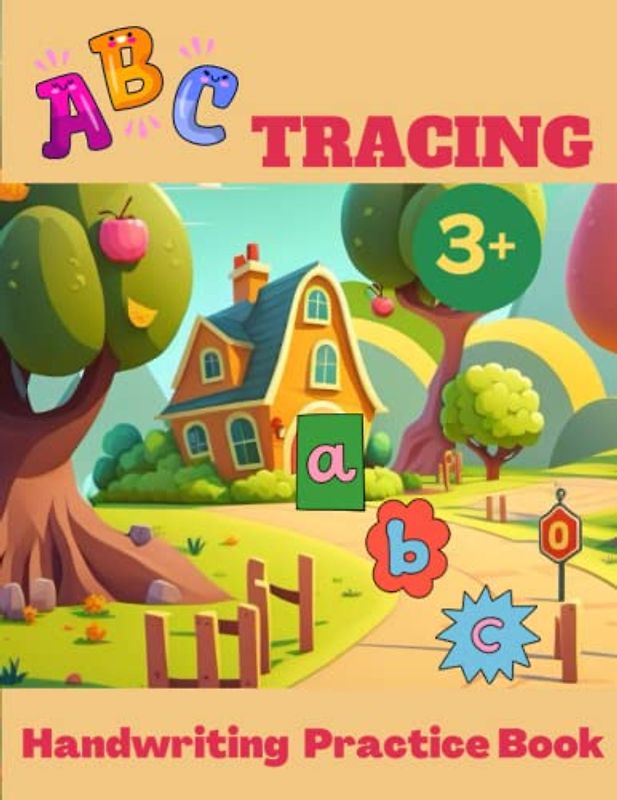 ABC Letter Tracing- Handwriting Practice Book for 3+