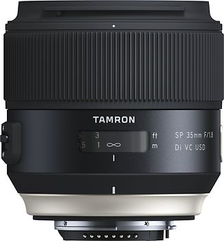 Tamron SP 35 mm F1.8 Di USD VC 67 mm Filtergewinde (Nikon F Anschluss) schwarz
