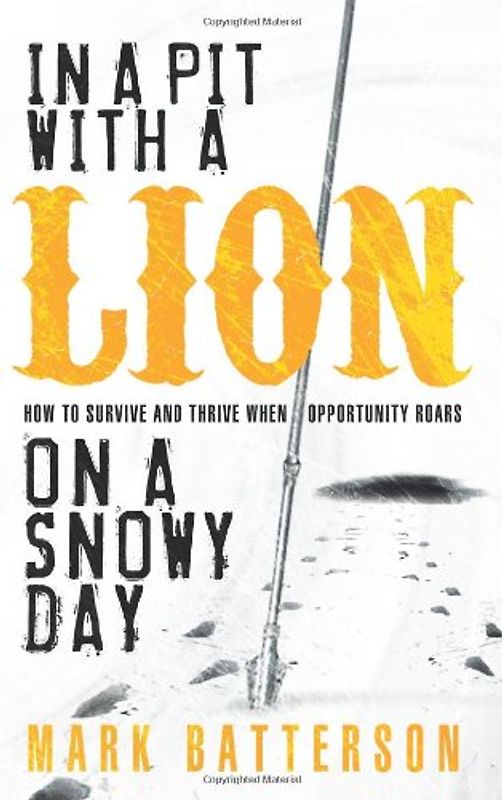 In a Pit with a Lion on a Snowy Day: How to Survive and Thrive When Opportunity Roars - Batterson, Mark
