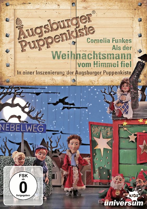 Augsburger Puppenkiste: Als der Weihnachtsmann vom Himmel fiel DVD