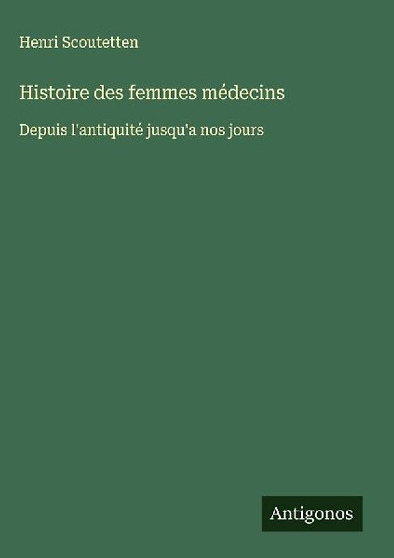 Histoire des femmes médecins