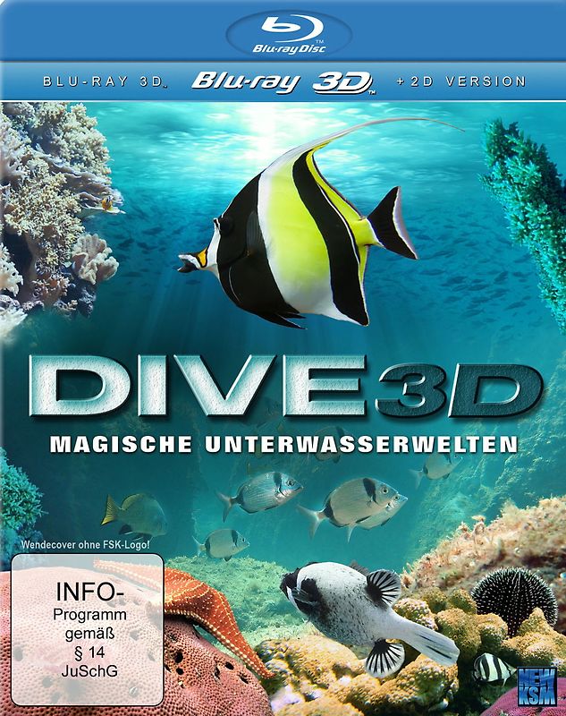 Dive - Magische Unterwasserwelten (Blu-ray 3D) 3D Blu-ray Disc
