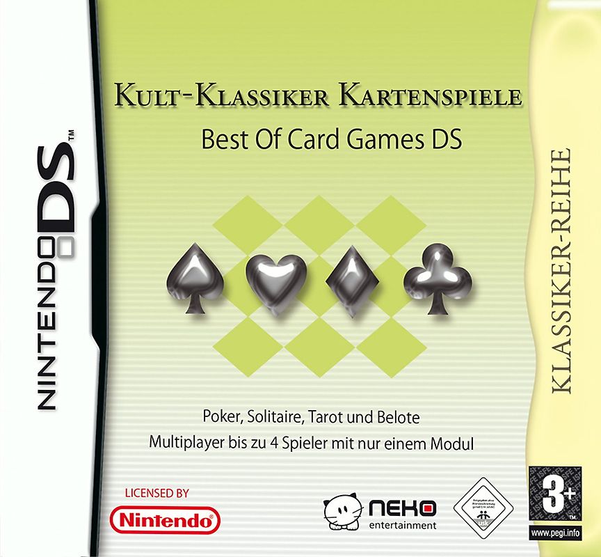 Kult-Klassiker Kartenspiele Nintendo DS