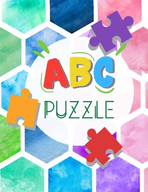Alphabet Puzzle Fun: Color, Cut and Match to Learn the ABCs