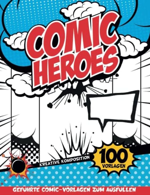 Zeichnen Cartoon Heft: Comic Kids Art Crafts Zum Schreiben Und Zeichnen Mit Geführten Panels Und Sprechblasen | Mädchen 13 Jahre Geschenkideen