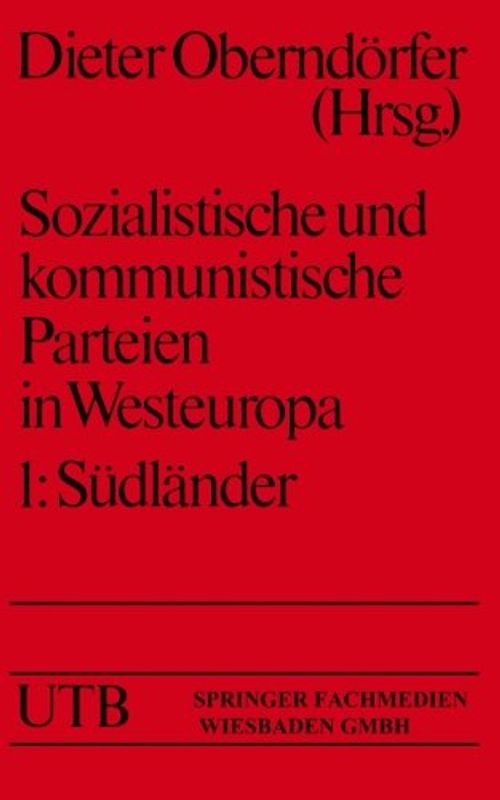 Sozialistische und kommunistische Parteien in Westeuropa