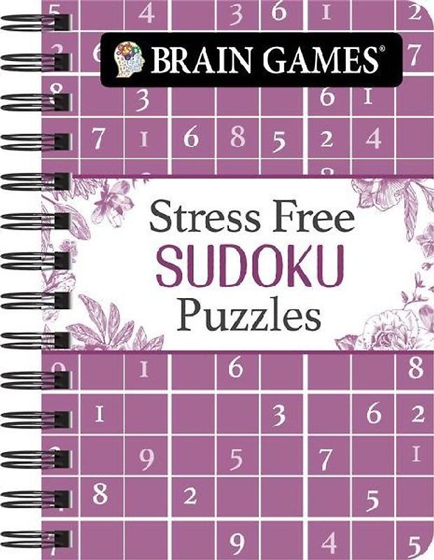 Brain Games - To Go - Stress Free: Sudoku Puzzles (Purple)