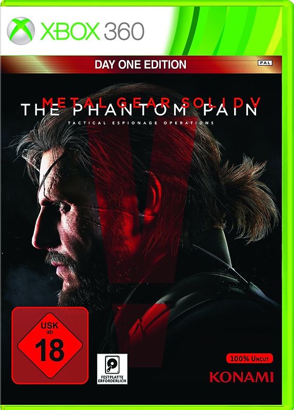 Metal Gear Solid V: The Phantom Pain Xbox 360