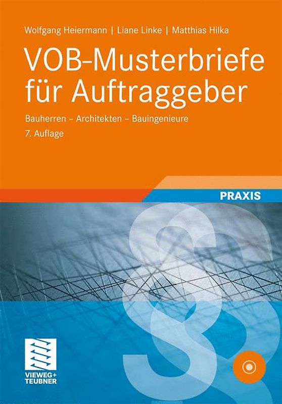 VOB-Musterbriefe für Auftraggeber