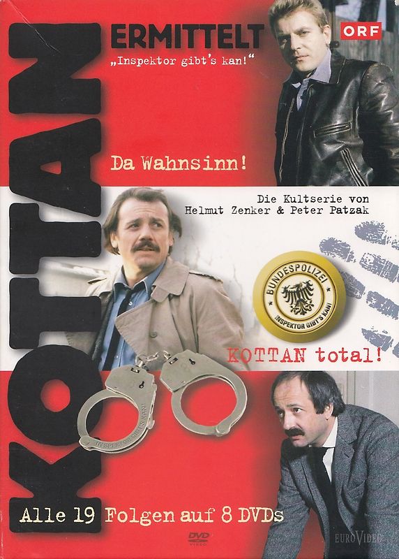Kottan ermittelt: Die komplette Serie [8 DVDs] DVD