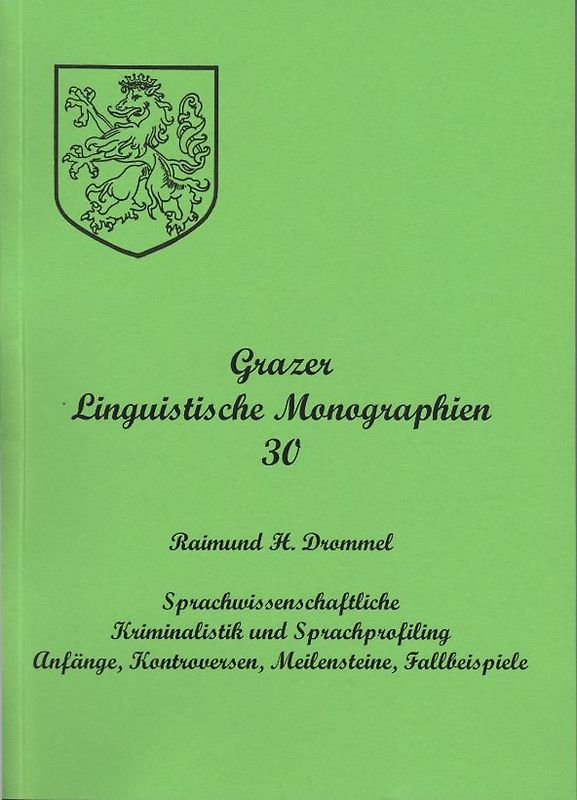 Grazer Linguistische Monographien 30