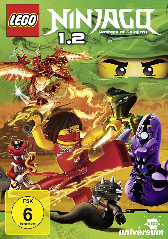 Lego Ninjago - Staffel 1.2 DVD