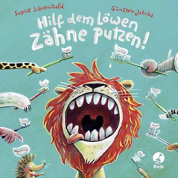 Hilf dem Löwen Zähne putzen! (Pappbilderbuch)