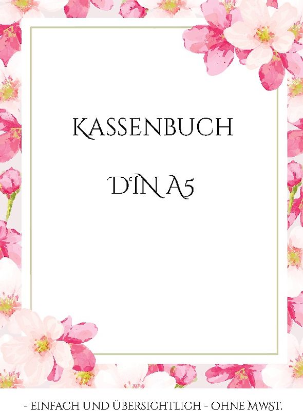 Kassenbuch DIN A5