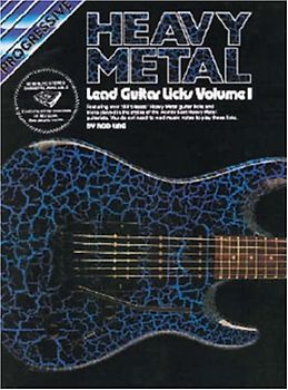 Heavy Metal Lead Guitar Licks Vol. 1 Bk/CD (Progressive) - Ung, Rod