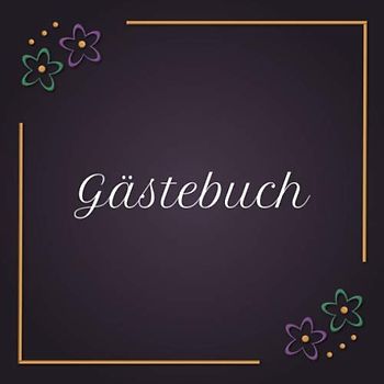 Gästebuch: Für Ferienwohnung, Ferienzimmer, Ferienhaus, AirBnB | Für bis zu 98 Gäste | Motiv 2 | 21x21 cm
