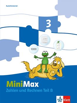 MiniMax 3. Themenheft Zahlen und Rechnen. 2 Hefte - Ausleihmaterial Klasse 3