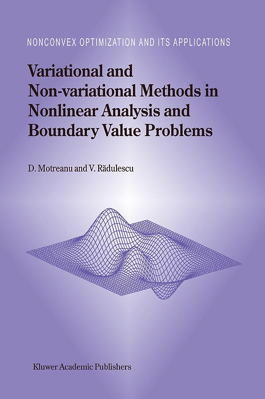 Variational and Non-variational Methods in Nonlinear Analysis and Boundary Value Problems