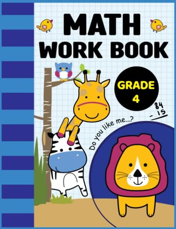 Addition And Subtraction Math Workbook For Grade 4