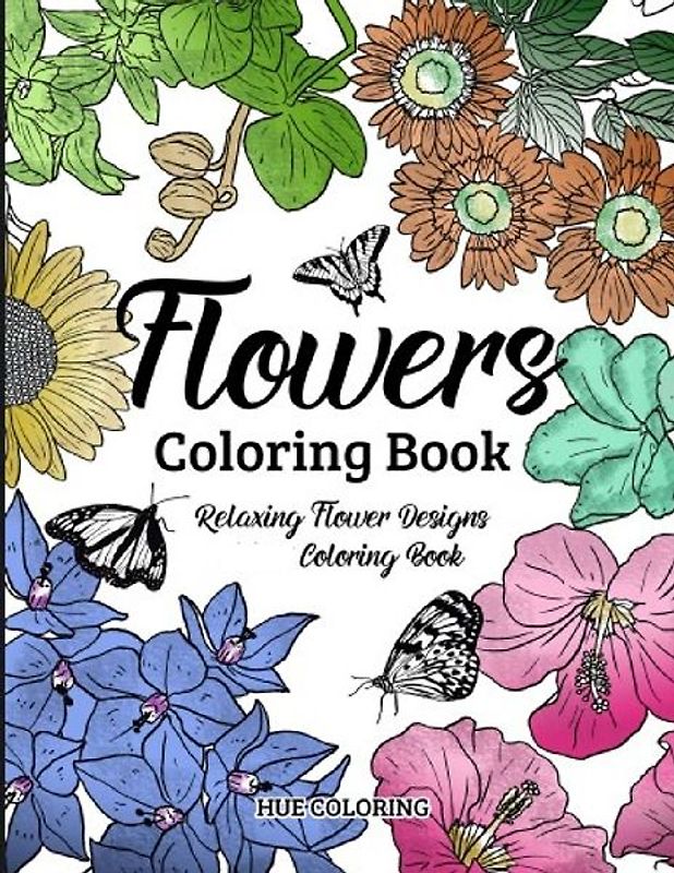 Flowers Coloring Book