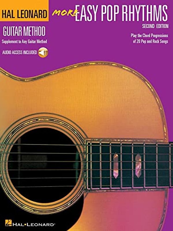 More Easy Pop Rhythms: Correlates with Book 2 (Hal Leonard Guitar Method) - Harrington