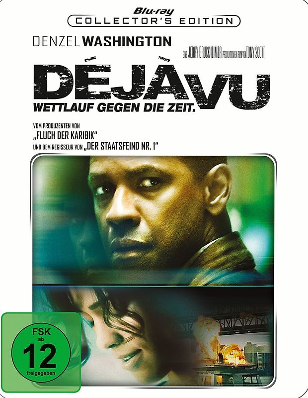 Deja Vu - Wettlauf gegen die Zeit [Steelbook, Collector's Edition] Blu-ray Disc
