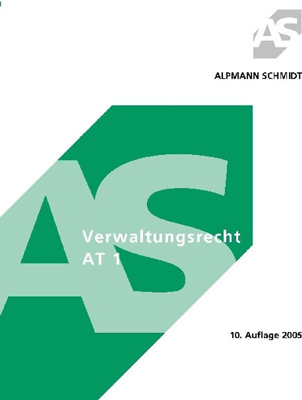Verwaltungsrecht AT 1